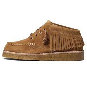 NEW Rebecca Minkoff x Sperry Womens Size 6.5 Tan Suede Fringe Chukka Boot